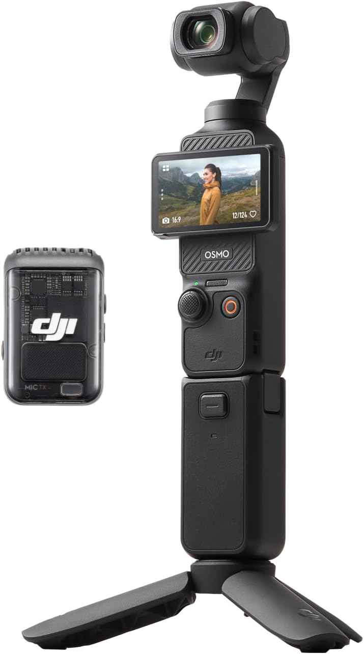 DJI Osmo Pocket 3 Creator Combo 4K120fps Ultra HD Vlog Camera with DJI Mic 2