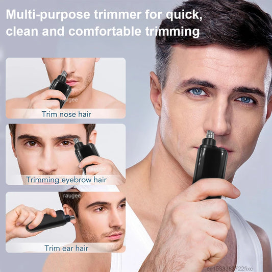 Nose Hair Trimmer Rechargeable Electric Nose Hair Remover | Mini Pocket Portable Nose Hair Clipper - Ultra Trendy