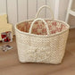 Floral Storage Basket for Home Use, Fabric Tote Bag for Organizing, Large Capacity Miscellaneous Basket - Ultra Trendy