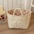 Floral Storage Basket for Home Use, Fabric Tote Bag for Organizing, Large Capacity Miscellaneous Basket - Ultra Trendy