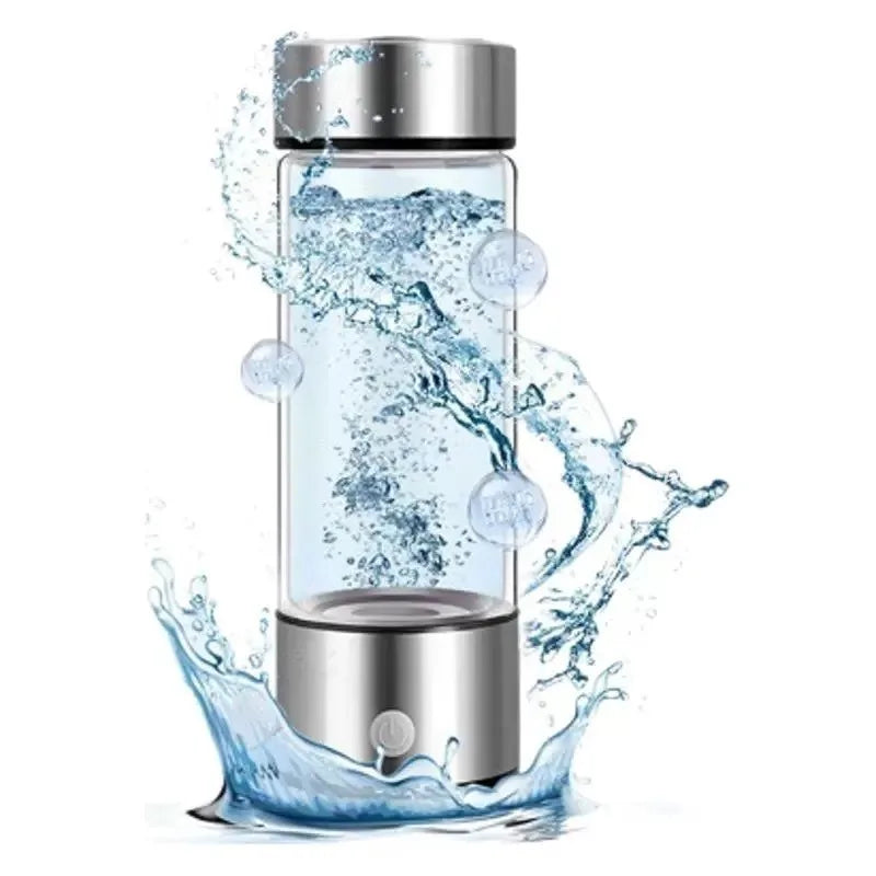 Portable Hydrogen Water Cup – USB Rechargeable Electrolysis Bottle - Ultra Trendy