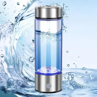 Portable Hydrogen Water Cup – USB Rechargeable Electrolysis Bottle - Ultra Trendy