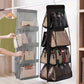 Multi-Layer Handbag Organizer, Foldable Hanging Closet Storage Rack