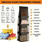Multi-Layer Handbag Organizer, Foldable Hanging Closet Storage Rack
