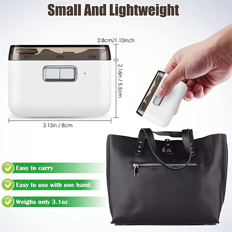 2-in-1 Electric Nail Clipper & Polisher – Automatic Manicure Tool