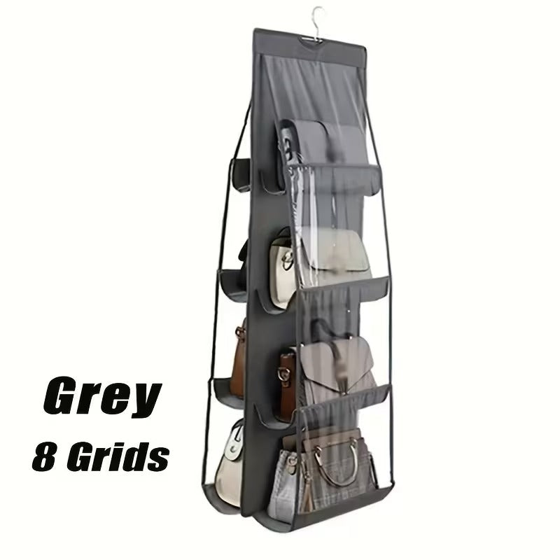 Multi-Layer Handbag Organizer, Foldable Hanging Closet Storage Rack